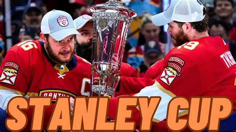Photo: Panthers Add Stanley Cup Pattern to Center Ice Logo .